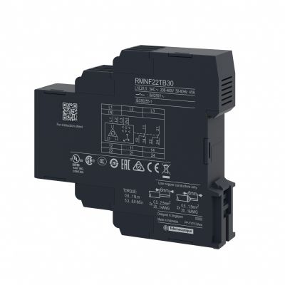 Zelio Control NFC 3-fazowy przekaźnik kontroli 8A 2CO wielofunkcyjny 208- 480 VAC RMNF22TB30 SCHNEIDER (RMNF22TB30)